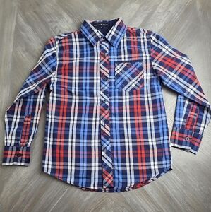 FADED GEAR | Plaid Long Sleeve Button Up Shirt | Size 10